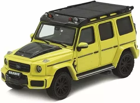 Пакет приключений Electric Beam Yellow Scale Completed Mini Car 660533001 [Почти настоящий] G-Class Mercedes-AMG G63-2020- 1/64 жёлтый