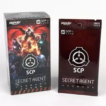 Пакет профилей секретного агента SCP AI Card, настольная игра для представителей Кореи