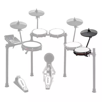 Пакет расширения для электронной ударной установки Alesis Nitro Max Kit Сетчатый том-пэд 10-дюймовая тарелка с функцией заглушения Соединительный кабель Пакет расширения Nitro Max