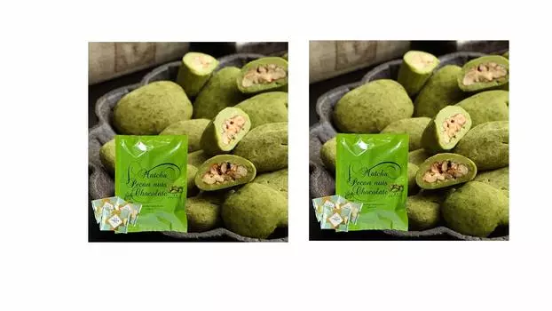 Пакет шоколада Salon Royale Matcha Pecan Nut x 2 шт.