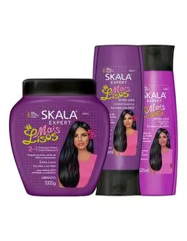 Пакет Skala Шампунь Extra Smooth 325 мл + Маска 1 кг + Revitier 325 мл