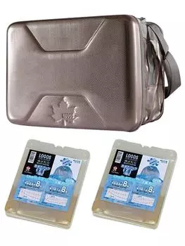 Пакет со льдом Logos Hyper Subzero Cooler XL 1200 г, 2 шт. 81670090 81660611, сумка-тоут, тип GT-16/жесткая