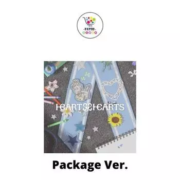 Пакет Ver Hearts2Hearts 1-й сингл-альбом The Chase No POB Ver