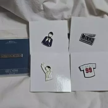 Пакет значков Shinee Minho Best Choi для японской фан-встречи