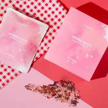 Пакетики чая для ванн «Хлорофит», 4 вида, 1 выбор Spring mood cherry blossom