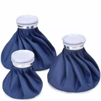 Пакеты для льда Icing Ice Bag, набор из 3 пакетов для льда, пакеты для льда, быстрое охлаждение как для холодного, так и для жаркого лета, товары для профилактики жары, предметы домашнего обихода для профилактики теплового удара синий