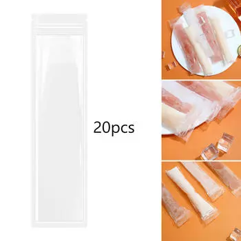 Пакеты для мороженого, сумка «сделай сам», для соков, фруктовых коктейлей, здоровых закусок, 20 шт. 20 Pieces