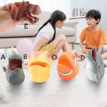 Пальчиковые игрушки-куклы отлично подходят для малышей. Идея подарка детской игрушки.