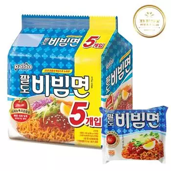 Пальдо Бибим Мён (130 г х 5 упаковок)