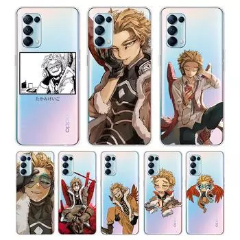 Пальто Bnha Hawks в стиле аниме для OPPO Reno7 SE 6 5 ZF 4G 5G Find X2 X3 Neo Lite Pro Plus, прозрачный мягкий чехол для телефона OPPO Find X2 Neo