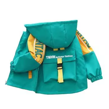 Пальто для мальчиков весна-осень мода мальчики бейсбольная форма подарок на день рождения спортивная куртка 2-7 лет детская верхняя одежда одежда 160