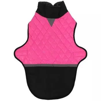 Пальто для собак в холодную погоду, светоотражающее, водонепроницаемое, ветрозащитное, теплая куртка для домашних животных с отверстием для тяги для среднего размера XXL