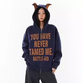 Пальто для женщин хлопок плюш осень зима утолщенный флисовый свитшот свободного покроя на молнии с капюшоном куртка M чёрный