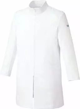 Пальто Doctor Coat and Odor MK0013 Белый S [Michelle Cran] Мужское [Антистатическое/Эластичное/Антибактериальное] C-1