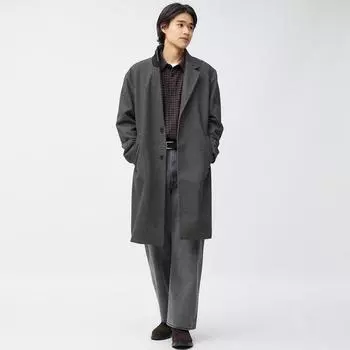 Пальто GU Cozy Melton Chester