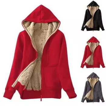 Пальто и куртки для женщин, мягкая теплая свободная куртка с капюшоном, осень-зима, с длинным рукавом, на молнии, верхняя одежда с капюшоном для пар, пушистое пальто из искусственного меха XXXXXL чёрный