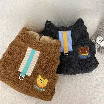 Пальто из овечьей шерсти для домашних животных осень/зима майка-топ для кошек бишон маленькая одежда для собак бишон йорк лето/осень-зима XS