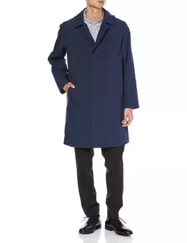 Пальто MINOTECH с воротником из нержавеющей стали 51190310147 NAVY XL [Beam Slights] Мужское тёмно-синий