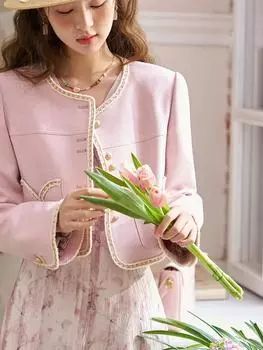 Пальто Mishow для женщин, новинка 2024 года, стильная элегантная темпераментная свободная офисная женская куртка MXD14W0313 S