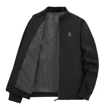 Пальто мужское весенне-осеннее деловое пальто мужское старое новое повседневное пальто папин костюм синего цвета M