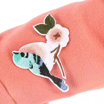 Пальто Одежда Птица Вышивка Шитье Нашивки Ремесло Сделай Сам Аппликация Утюг на Нашивка Птицы Наклейка на Ткань 7X6.5cm