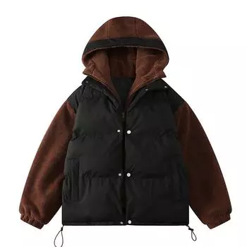 Пальто осень зима куртки стиль мода мужская повседневная удобная теплая XXL белый