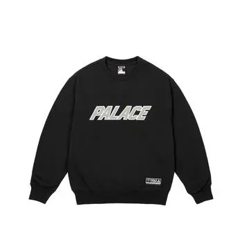 Palace Аппликация Командный Экипаж Черный Унисекс Топы P28CS031 XL