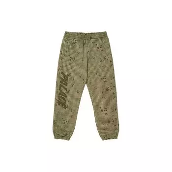 Palace Брюки-джоггеры Ammo с принтом логотипа, унисекс, цвет хаки, осень-зима 21 P20CS120 L