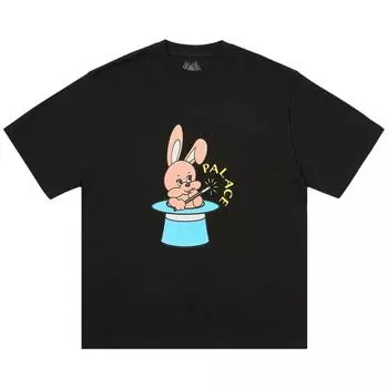Palace Bunny T-Shirt Black Unisex Tops P28TS033 L