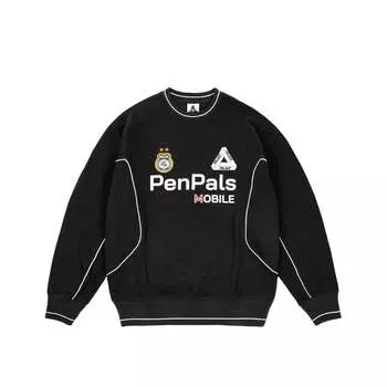 Palace Черные топы унисекс Crew Pals P26CS116 L