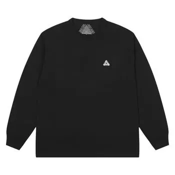 Palace Черный топ унисекс с длинными рукавами Sofar P27LS019 S