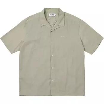 Palace Двусторонняя рубашка цвета бетона, серые топы унисекс P27SHT001 L