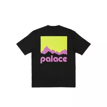 Palace Футболка Berghaus черная унисекс топы P26BHTS002 XL