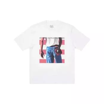 Palace Футболка Born To Bun белая унисекс-топы P20TS069 M