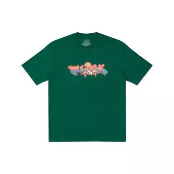 Palace Футболка FW21 Ultimo Series Zomby Футболки унисекс Зеленые P21TS235 S