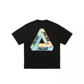 Palace Футболка Jungle Dream, черные топы унисекс P27TS103 S