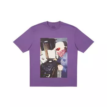 Palace Футболка Mixer Футболка унисекс Фиолетовая P18SS057 S