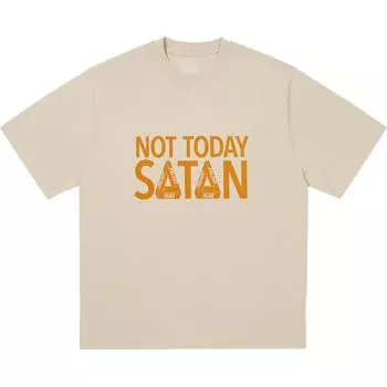 Palace Футболка Nicht Today Серая Меланж Унисекс Топы P27TS284 L