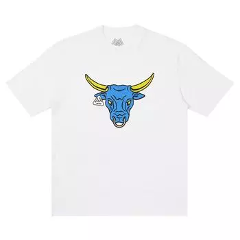 Palace Футболка Nobul Белые топы унисекс P26TS137 XL