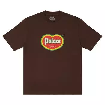 Palace Футболка Palace Quality Nice Brown Unisex Tops P26TS159 XXL