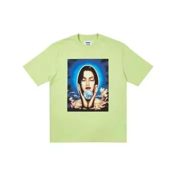 Palace Футболка Pez Angel Of Palace, флуоресцентные топы унисекс, желтые P21TS121 M