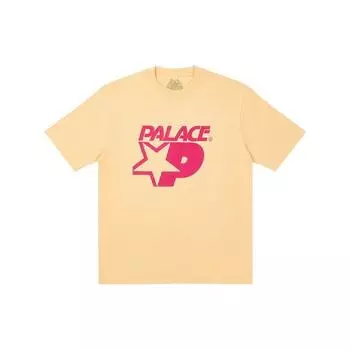 Palace Футболка с коротким рукавом Sporty Logo, топы унисекс, желтая P20TS011 L