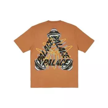 Palace Футболка Speaker P-3 Melted Sugar Unisex Tops Orange P25TS249 M