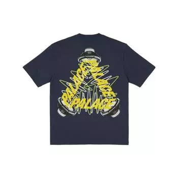 Футболка Palace Speaker P-3 Темно-синяя Унисекс Топы Синяя P25TS247 M