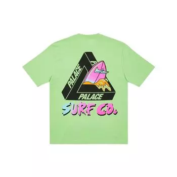 Palace Футболка Ss22 Tri-Surf Co унисекс, цвет фисташковый зеленый P22TS161 L