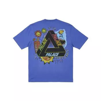 Palace Футболка Tri-Lottie Ultra Unisex Tops Blue P25TS300 XL