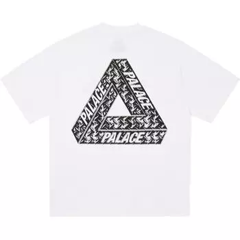 Palace Футболка Tri Slip белая унисекс P27TS279 M