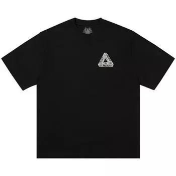 Palace Футболка Tri Slip черная унисекс топы P27TS351 L