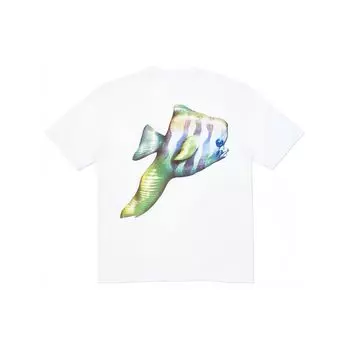 Palace Футболка Tropical Pish Футболки унисекс Белые P12TS036 S
