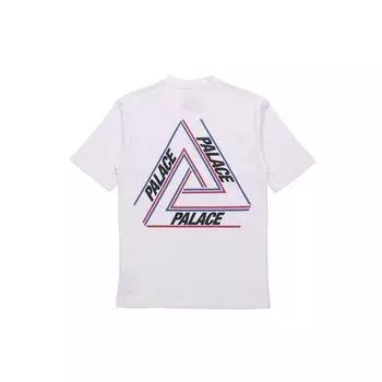 Palace Футболка унисекс «Basic A Tri-Ferg», белая P20TS001 S